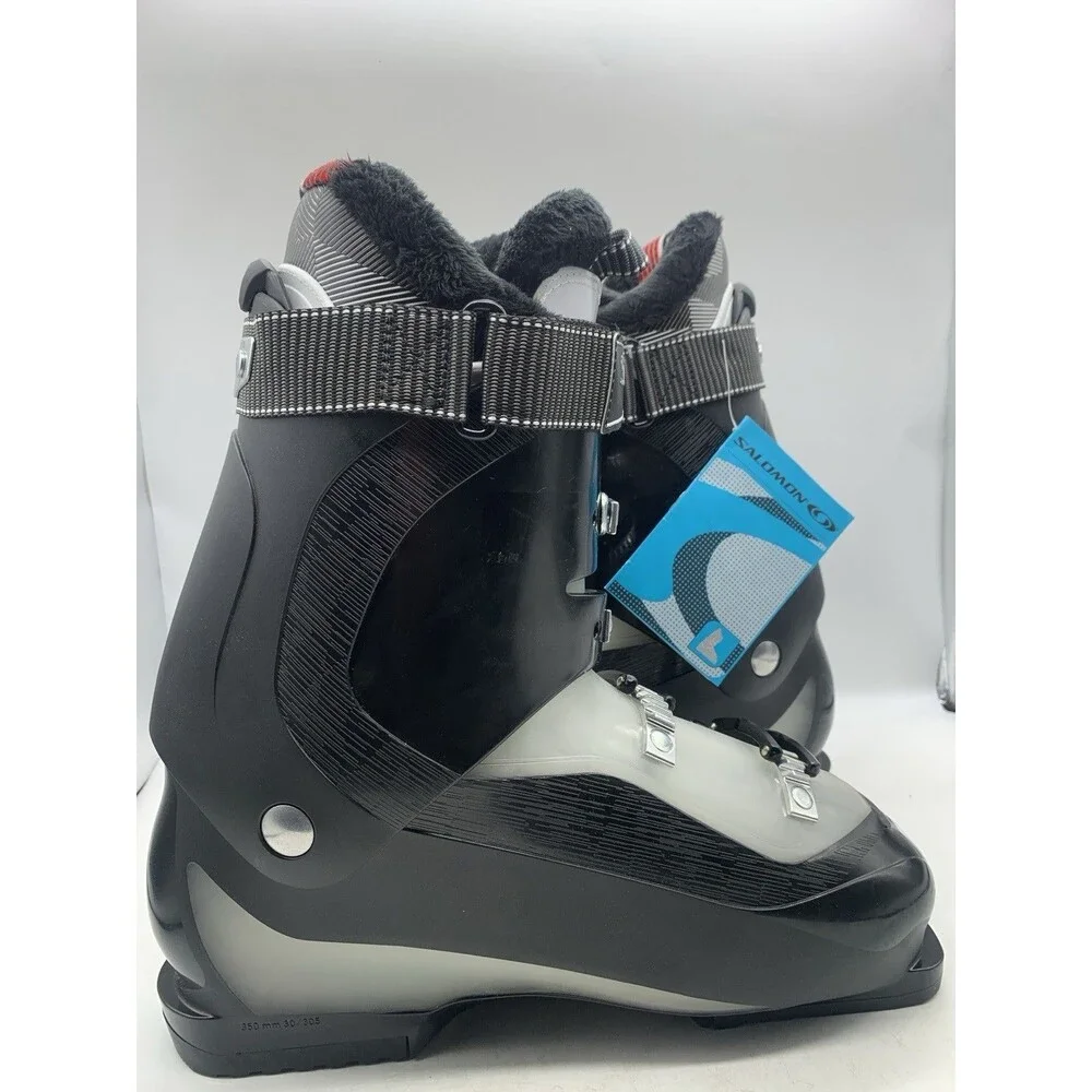 Mens Salomon Ski Boots Mission Energyzer 70 Size Mondo 30.5 US 12.5 Black NEW